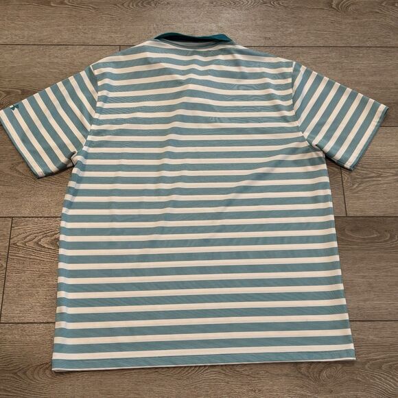 Under Armour Mountain Shadows Performance Golf Polo Mens XL Blue Preppy Casual - Picture 7 of 7